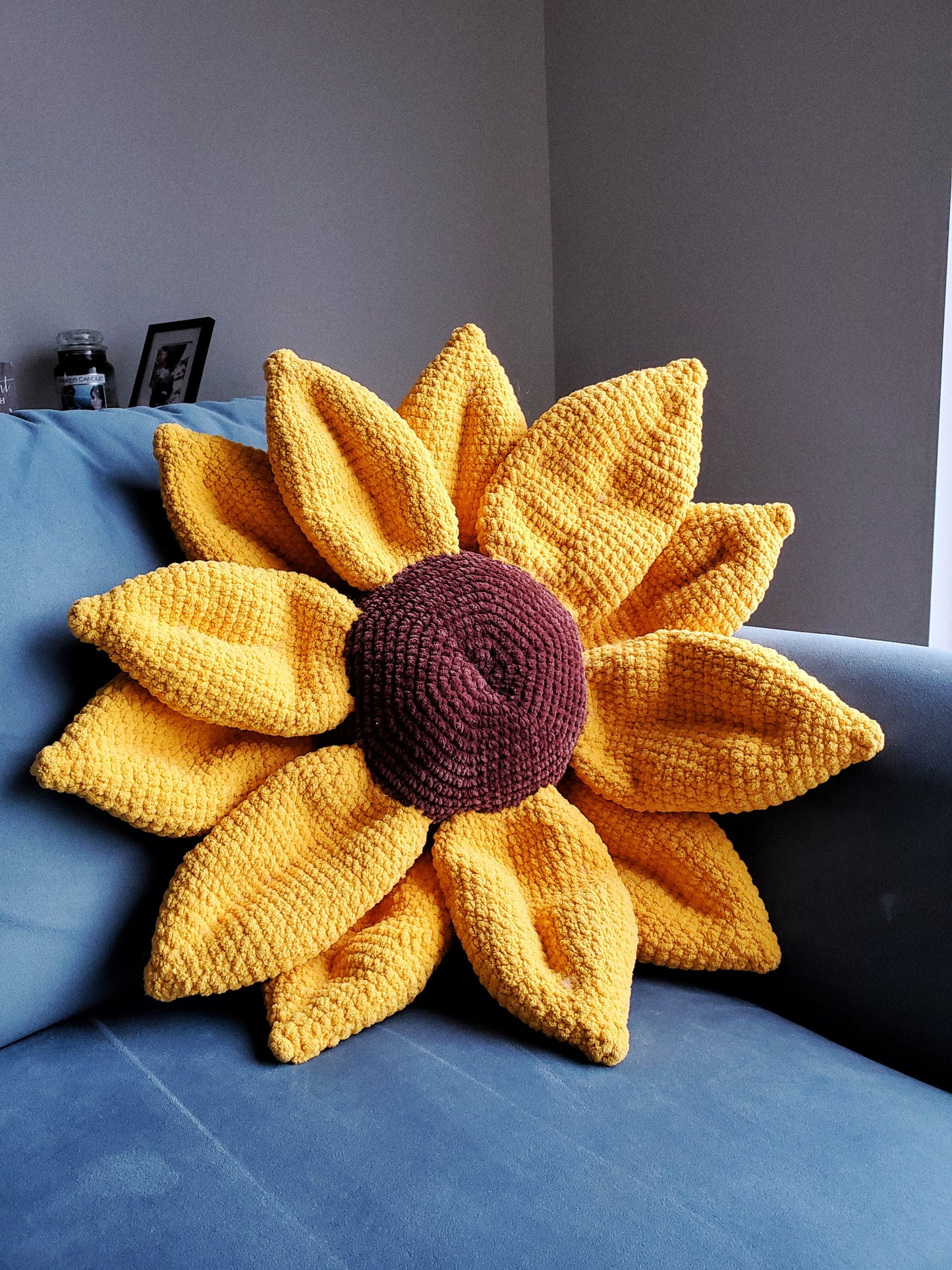 Summer Sunflower Pillow PATTERN