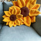 Regular and Mini Summer Sunflower Pillow PATTERN Bundle